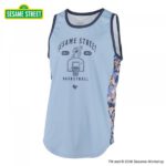 BFIVE SESAME STREET BOTANICAL TANKTOP BLUE セサミストリート タンクトップ 22865 画像1