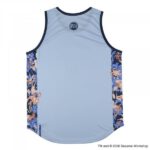BFIVE SESAME STREET BOTANICAL TANKTOP BLUE セサミストリート タンクトップ 22865 画像3