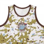 BFIVE SESAME STREET CAMO SPLASH TANKTOP COOKIE MONSTER セサミストリート タンクトップ 22868 画像5