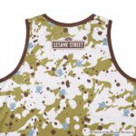 BFIVE SESAME STREET CAMO SPLASH TANKTOP COOKIE MONSTER セサミストリート タンクトップ 22868 画像6