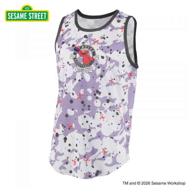 BFIVE 22867 SESAME STREET CAMO SPLASH TANKTOP COOKIE MONSTER セサミストリート タンクトップ 222867