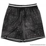 BFIVE SESAME STREET PAISLEY MIX SHORTS BLACK [ジュニア] セサミストリート ハーフパンツ 22877 画像2