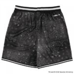 BFIVE SESAME STREET PAISLEY MIX SHORTS BLACK [ジュニア] セサミストリート ハーフパンツ 22877 画像3