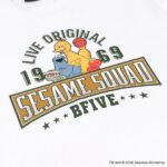 BFIVE SESAME STREET SQUAD TEE WHITE セサミストリート Tシャツ 22856 画像4