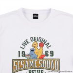 BFIVE SESAME STREET SQUAD TEE WHITE セサミストリート Tシャツ 22856 画像5