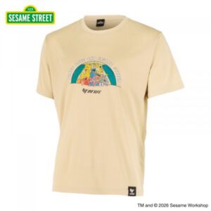 BFIVE BFIVE SESAME STREET PEACE TEE BEIGE セサミストリート Tシャツ 22858