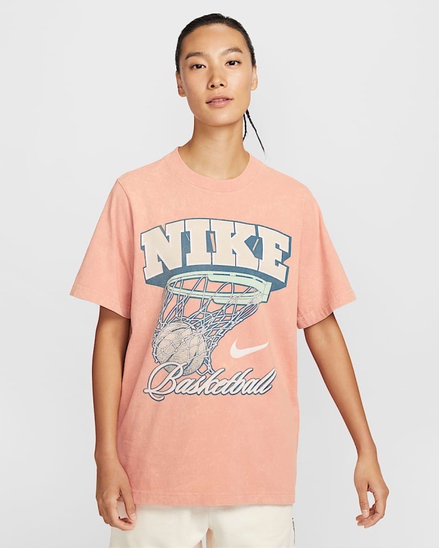 NIKE ウィメンズ ルーズ ショートスリーブ Tシャツ JPサイズ HV6984-688 画像2