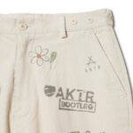 AKTR ADJUST FIT MEMORIAL PANTS ECRU ワークパンツ アクター 126-005020 画像4