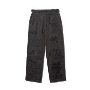 AKTR AKTR ADJUST FIT MEMORIAL PANTS GY ワークパンツ アクター 126-005020-BK