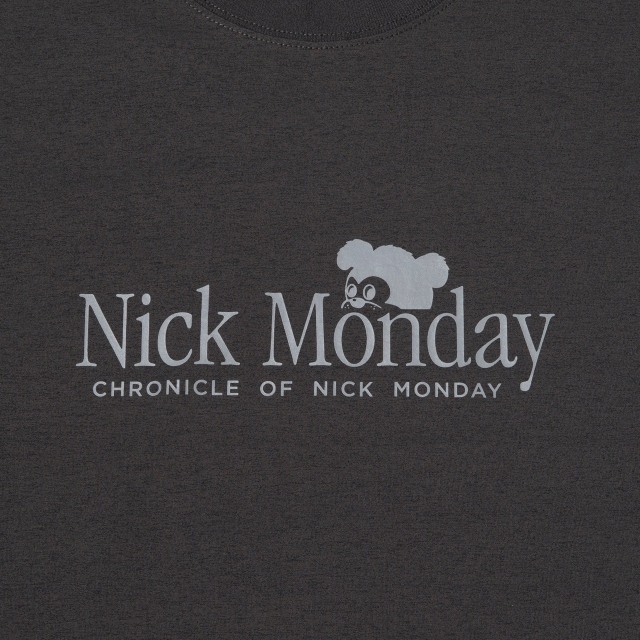 AKTR NICK CHRONICLE SPORTS TEE GY Tシャツ アクター 126-004005-GY 画像5