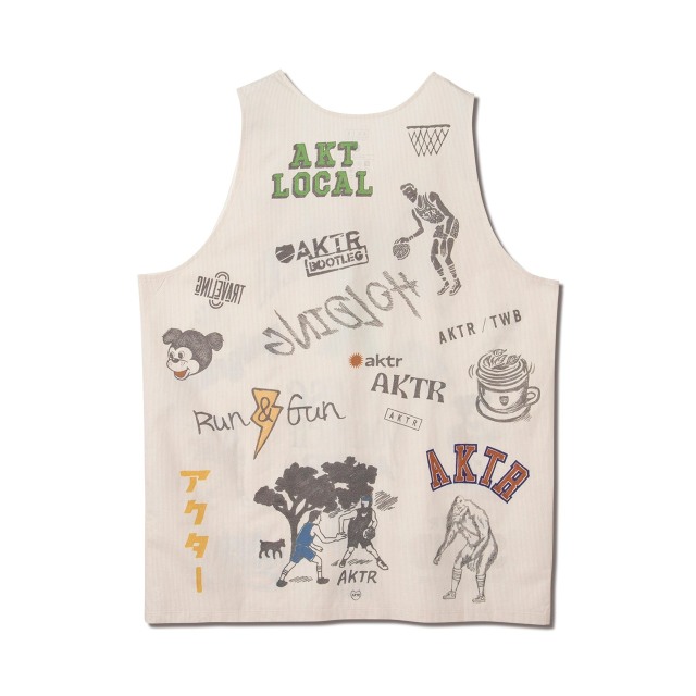 AKTR 126-001001- ECRU MEMORIAL TANK ECRU Tシャツ アクター 126-001001-ECRU 画像2