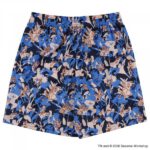 BFIVE SESAME STREET BOTANICAL SHORTS BLUE [ジュニア] セサミストリート ハーフパンツ パンツ 22874 画像3