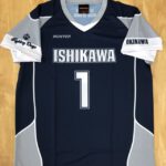 　石川高校女子バレー部（高校）　昇華ゲームシャツ ishikawa 画像2