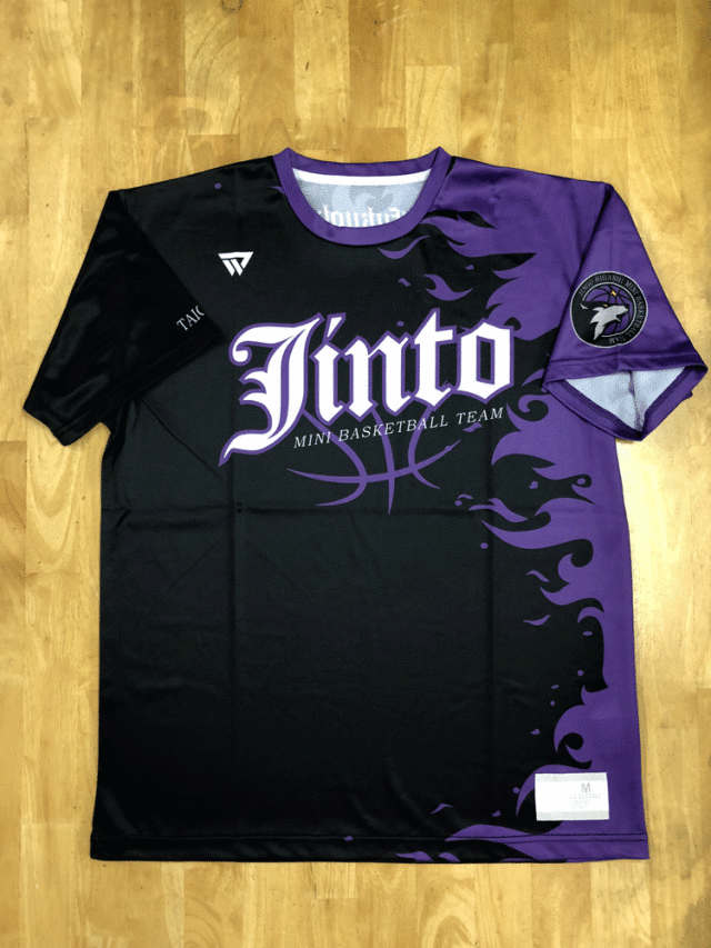 　神興東小（福岡県小学校）　昇華Tシャツ jinkouhigashi