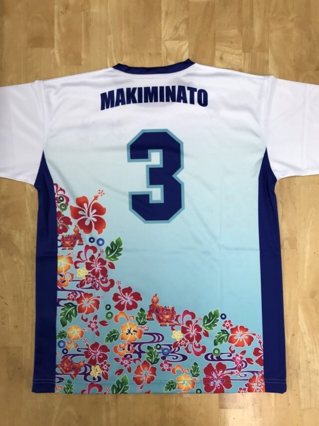 　牧港小女子ハンド（小学校）　昇華Tシャツ makiminato 画像2