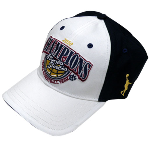　那覇高等学校（女子）BEARS　県大会優勝記念キャップ　使用（ネイビー ホワイト） TEAM-CAP-001 画像2