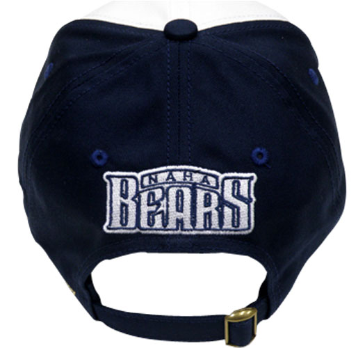 　那覇高等学校（女子）BEARS　県大会優勝記念キャップ　使用（ネイビー ホワイト） TEAM-CAP-001 画像3