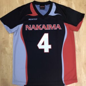 　仲井真中女子バレー部（中学校）　昇華ゲームシャツ nakaimavl