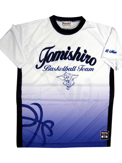 BALL LINE 　豊見城高等学校（女子） チームオリジナル昇華Ｔシャツ TEAM-TS-09