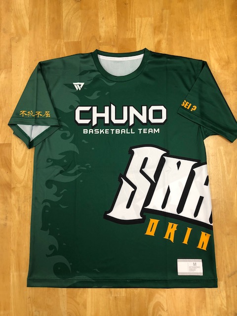 　中部農林高校男子（沖縄県高校チーム）　昇華Tシャツ tyuubunourin