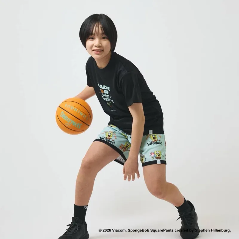SPALDING  ジュニアTシャツ スポンジ・ボブ マイ フェイバリット シングス SJT26150 画像8