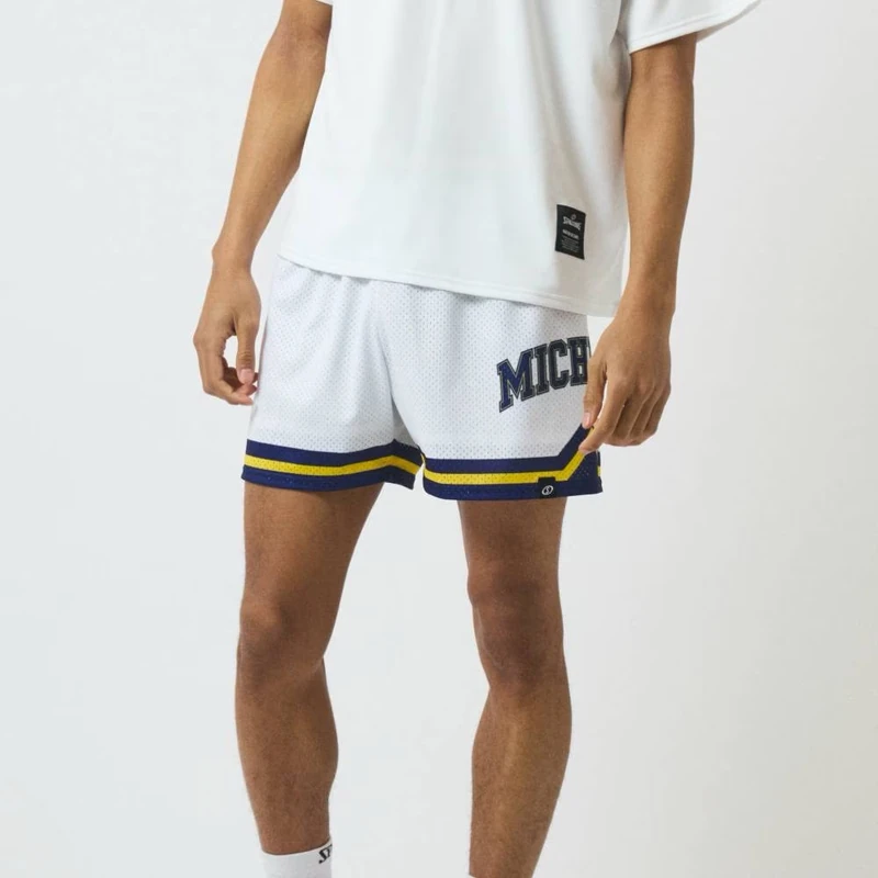 SPALDING プジャージーショーツ ミシガン アーチロゴ  SMP26136M 画像12