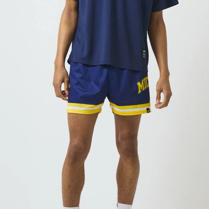 SPALDING プジャージーショーツ ミシガン アーチロゴ  SMP26136M 画像9