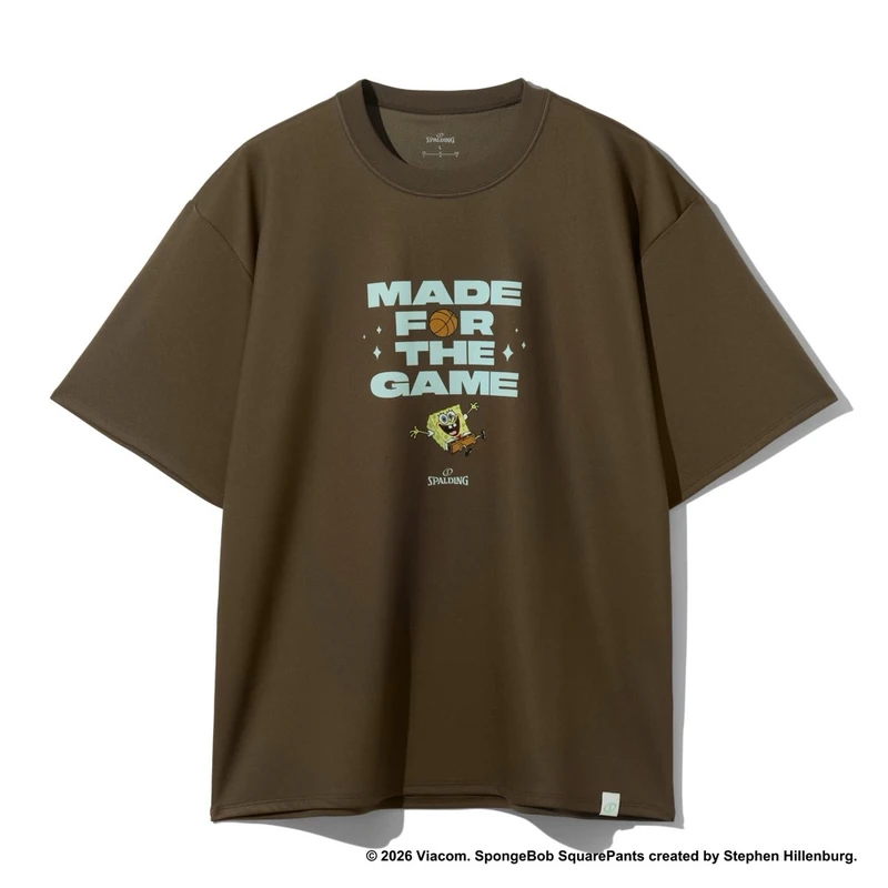 SPALDING  ジュニアTシャツ スポンジ・ボブ マイ フェイバリット シングス SJT26150 画像4