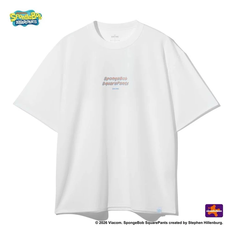 SPALDING 　ジュニア Tシャツ スポンジ・ボブ プリティ パティーズ ルール SJT26152S 画像2