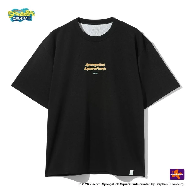 SPALDING 　ジュニア Tシャツ スポンジ・ボブ プリティ パティーズ ルール SJT26152S 画像4