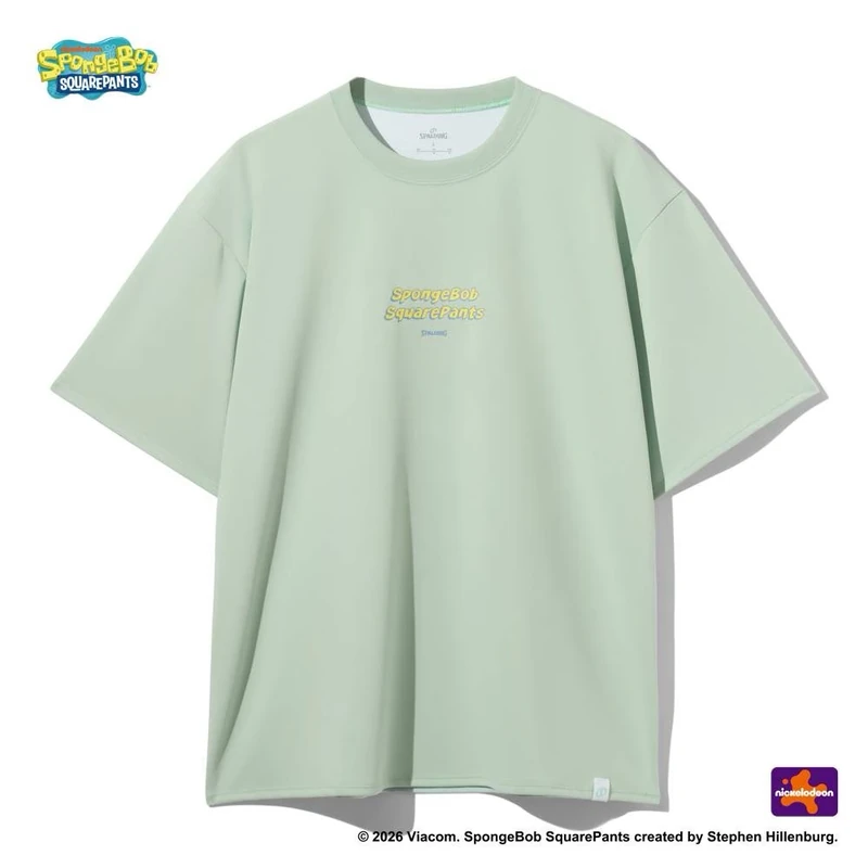 SPALDING 　ジュニア Tシャツ スポンジ・ボブ プリティ パティーズ ルール SJT26152S 画像6