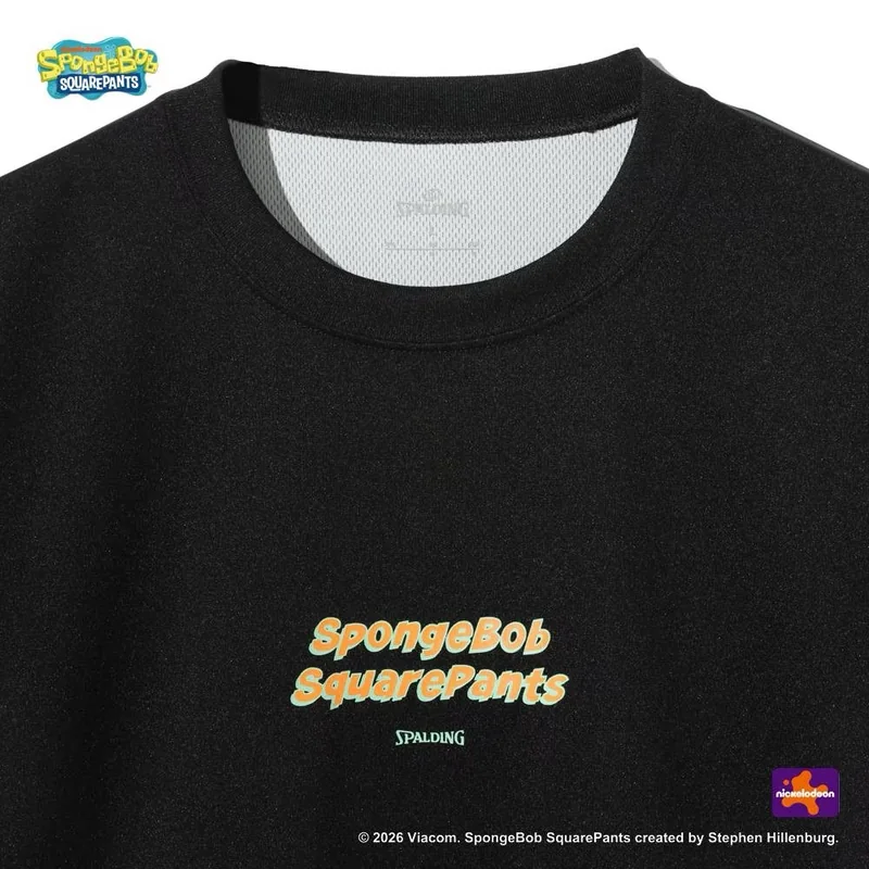 SPALDING 　ジュニア Tシャツ スポンジ・ボブ プリティ パティーズ ルール SJT26152S 画像8
