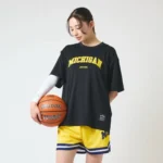 SPALDING Tシャツ ミシガン アーチロゴ フロント SMT26135M 画像9