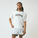 SPALDING Tシャツ ミシガン アーチロゴ フロント SMT26135M 画像8