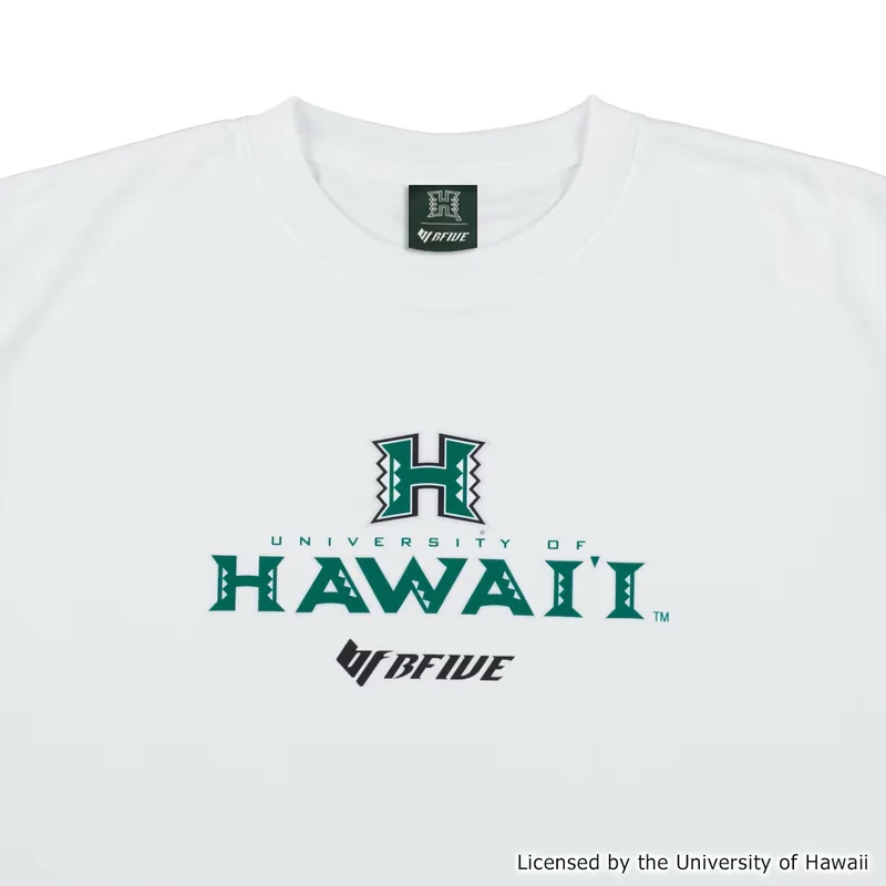 BFIVE HAWAII EMBLEM TEE WHITE 23910 画像4