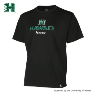 BFIVE HAWAII EMBLEM TEE BLACK  23911