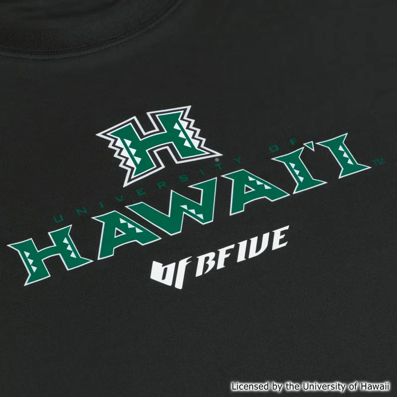 BFIVE HAWAII EMBLEM TEE BLACK  23911 画像3