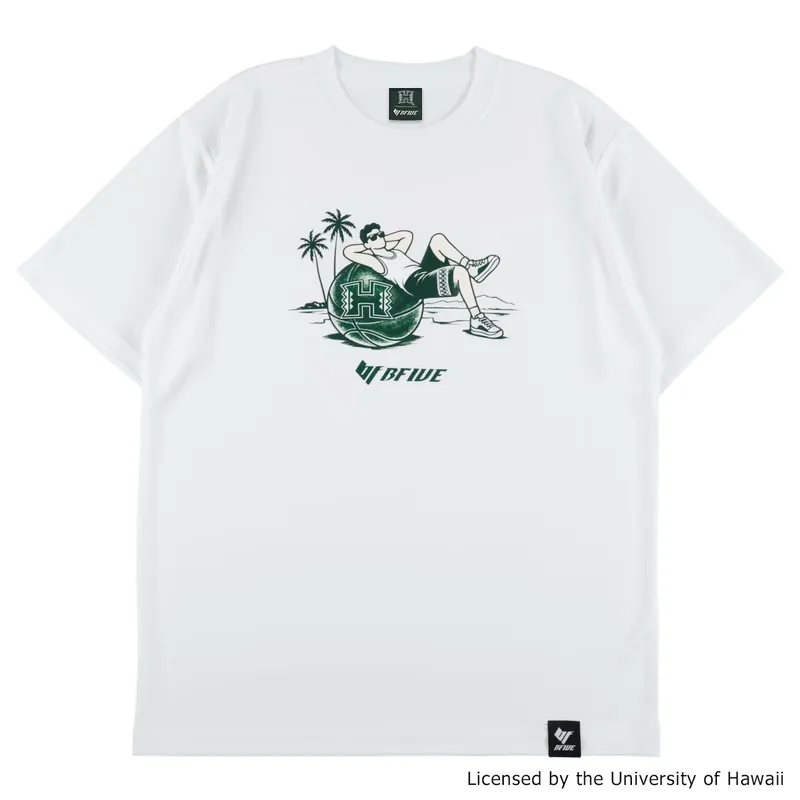 BFIVE HAWAII BEACHCHILL TEE WHITE  23912 画像2