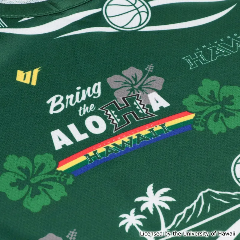 HAWAII ALOHAHOOPS TANKTOP DARKGREEN　23940 画像6
