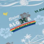 BFIVE HAWAII ALOHAHOOPS TANKTOP LIGHTBLUE　23941 画像6