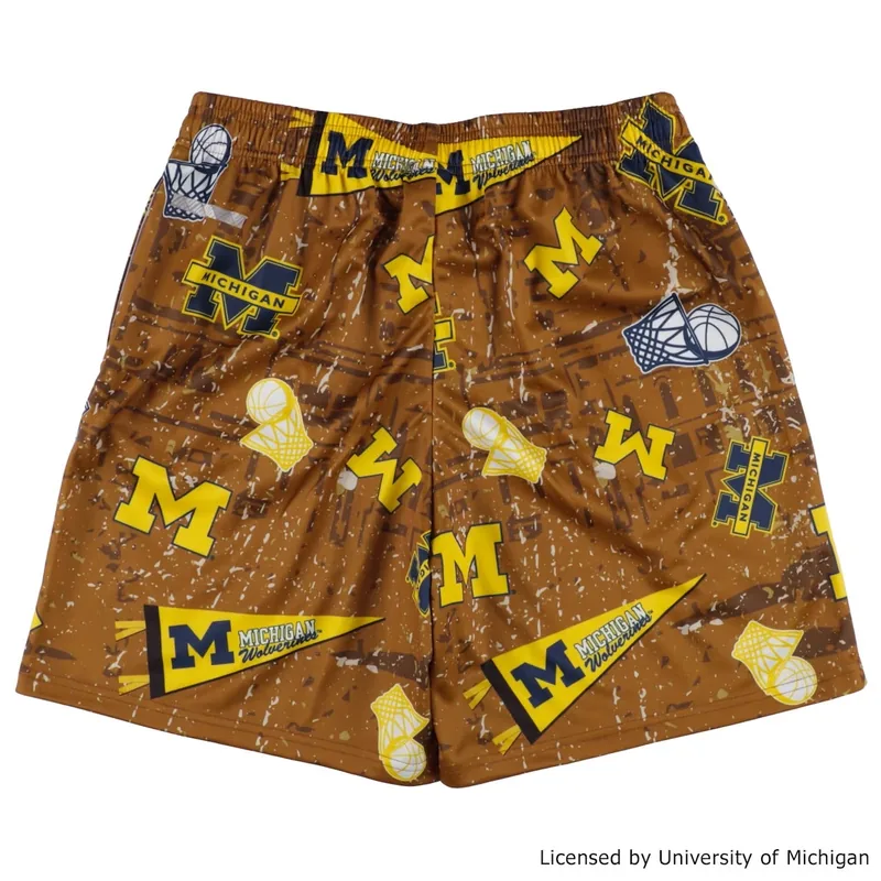 BFIVE　MICHIGAN STREET SHORTS BROWN [膝上丈] | バスケ 練習着23945 画像3