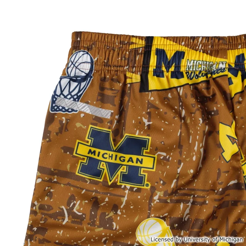 BFIVE　MICHIGAN STREET SHORTS BROWN [膝上丈] | バスケ 練習着23945 画像4