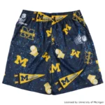 BFIVE　MICHIGAN STREET SHORTS NAVY [膝上丈] | バスケ 練習着　23946 画像3