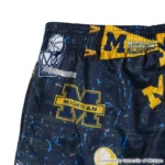 BFIVE　MICHIGAN STREET SHORTS NAVY [膝上丈] | バスケ 練習着　23946 画像4