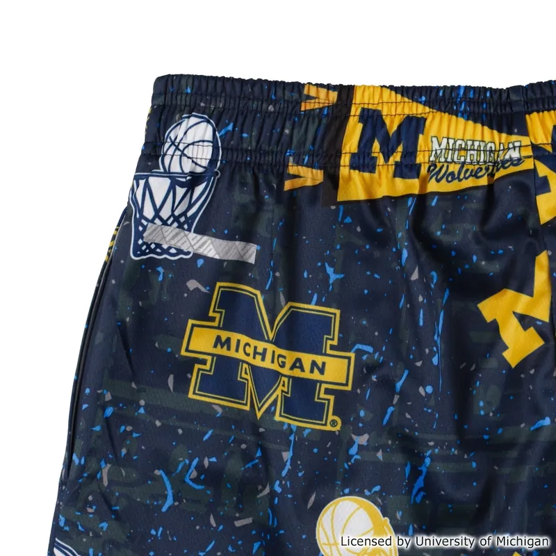BFIVE　MICHIGAN STREET SHORTS NAVY [膝上丈] | バスケ 練習着　23946 画像4
