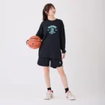 CONVERSE  プリントロングスリーブシャツ CB262363L 画像3