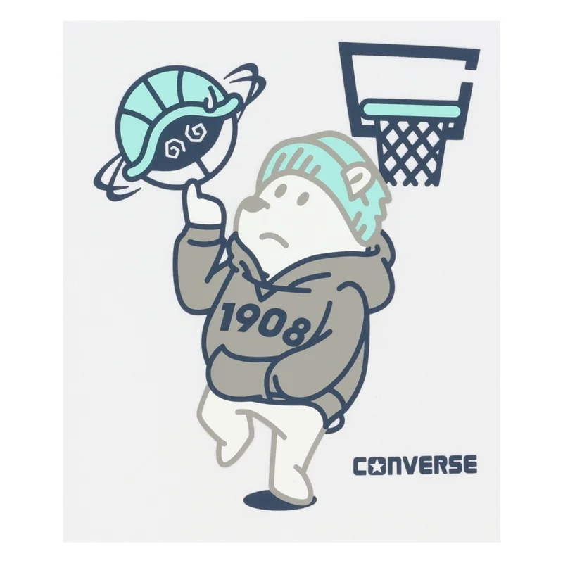 CONVERSE  プリントロングスリーブシャツ CB262366L 画像17