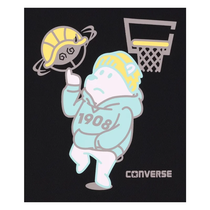 CONVERSE  プリントロングスリーブシャツ CB262366L 画像5