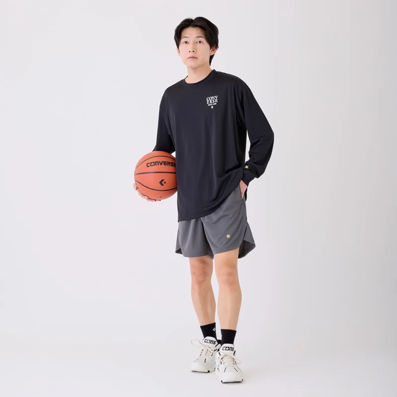 CONVERSE ゴールドシリーズロングスリーブシャツ ロングスリーブシャツ CBG262354L 画像4