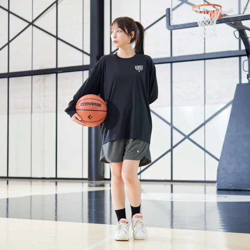 CONVERSE ゴールドシリーズロングスリーブシャツ ロングスリーブシャツ CBG262354L 画像2